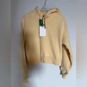 NWT- Jacquemus Women's yellow  Hoodie xsmall